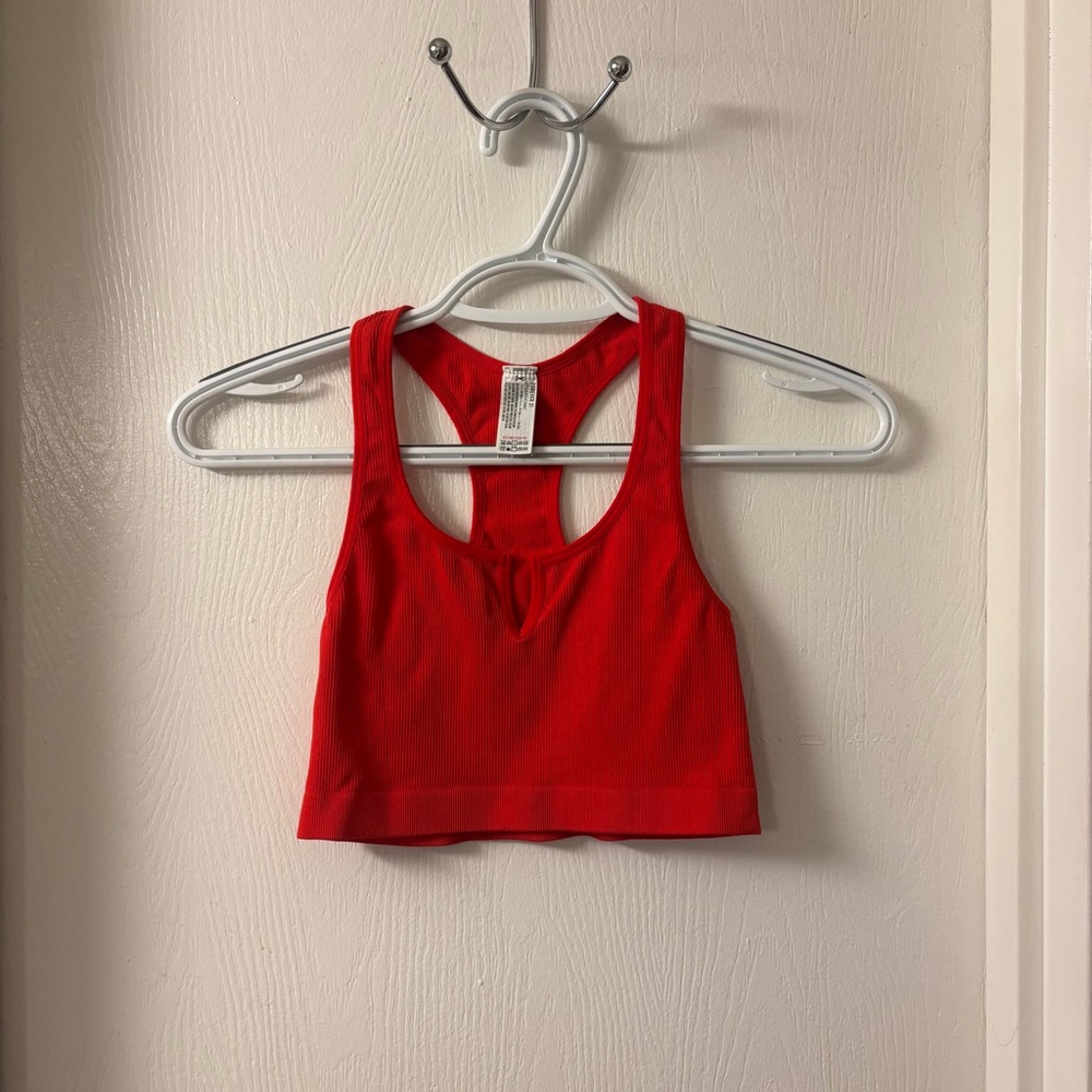 Forever 21 Vibrant Red Tank Top